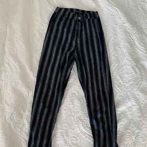 Brandy Melville Striped Tilden Pants